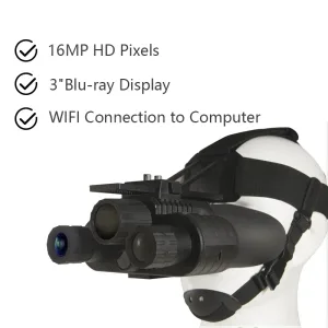 NV-880 Professional Infrared Night Vision Camera 8x Digital Zoom 16MP 1080P HD with WiFi Support for Photo/Video Playback