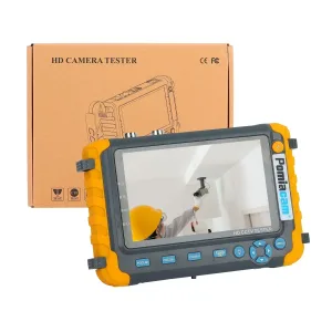 5 Inch Portable CCTV Tester with HDMI/VGA Input 4-in-1 Support for 8MP AHD/CVI/TVI Cameras PTZ and  Audio