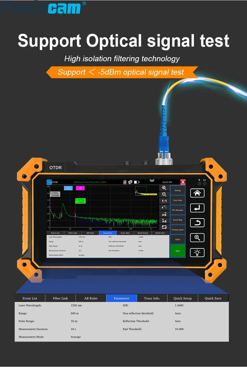 MOT-51-OTDR-Fiber-Tester-with-5-55-inch-OLED-Screen-for-Fiber-and-Cable-Testing-5