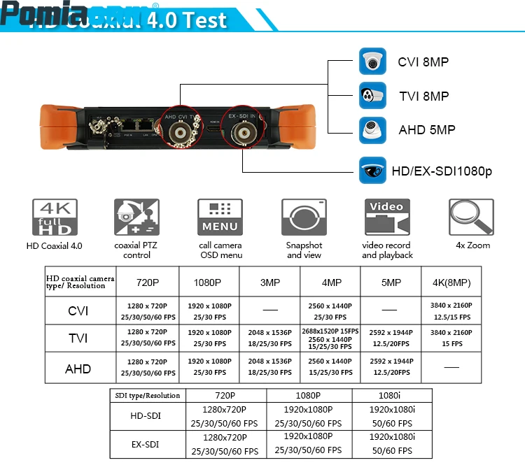 X9-Pro-8inch-touch-HD-1080P-IP-Camera-Wifi-Tester-POE-UTP-8MP-AHD-8MP-CVI-4