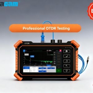 4-inch Touchscreen  26dB OTDR  Optical Power Meter  Visual Fault Locator  RJ45 Cable DiagnosticBuilt-in VFL OPM LS Event Map